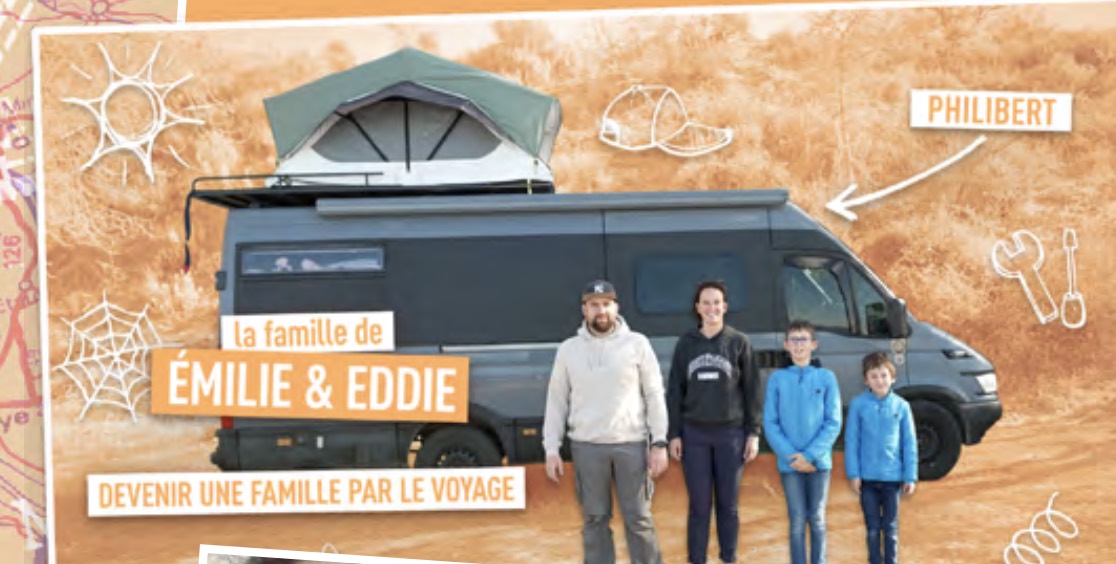 Nos vacances en camping car - Emilie Eddie