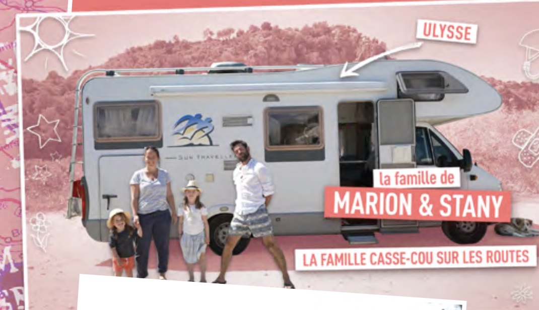 Nos vacances en camping car - Marion Stany -