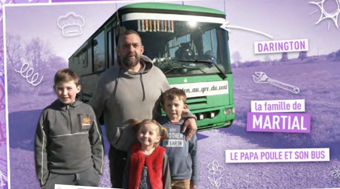 Nos vacances en camping car - Martial -