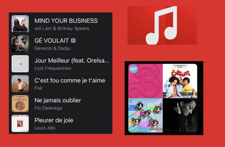 Musique : Sorties du vendredi 21 juillet 2023 selection musicale - sorties musicales - foe - flo delavega - Barbie -