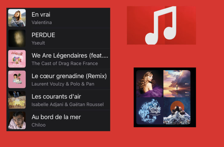 sorties musicales - sélection musicale - Valentina - Chiloo - Keen'V -