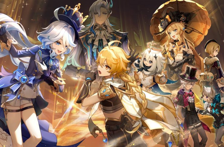 genshin impact mise a jour lyney lynette monde ouvert jeu de roles JRPG playstation PS4 PS5 fontaine focalors furina lyney lynette freminet mihoyo hoyoverse