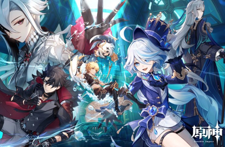 genshin impact mise a jour monde ouvert jeu de roles JRPG playstation PS4 PS5 fontaine focalors furina mihoyo hoyoverse