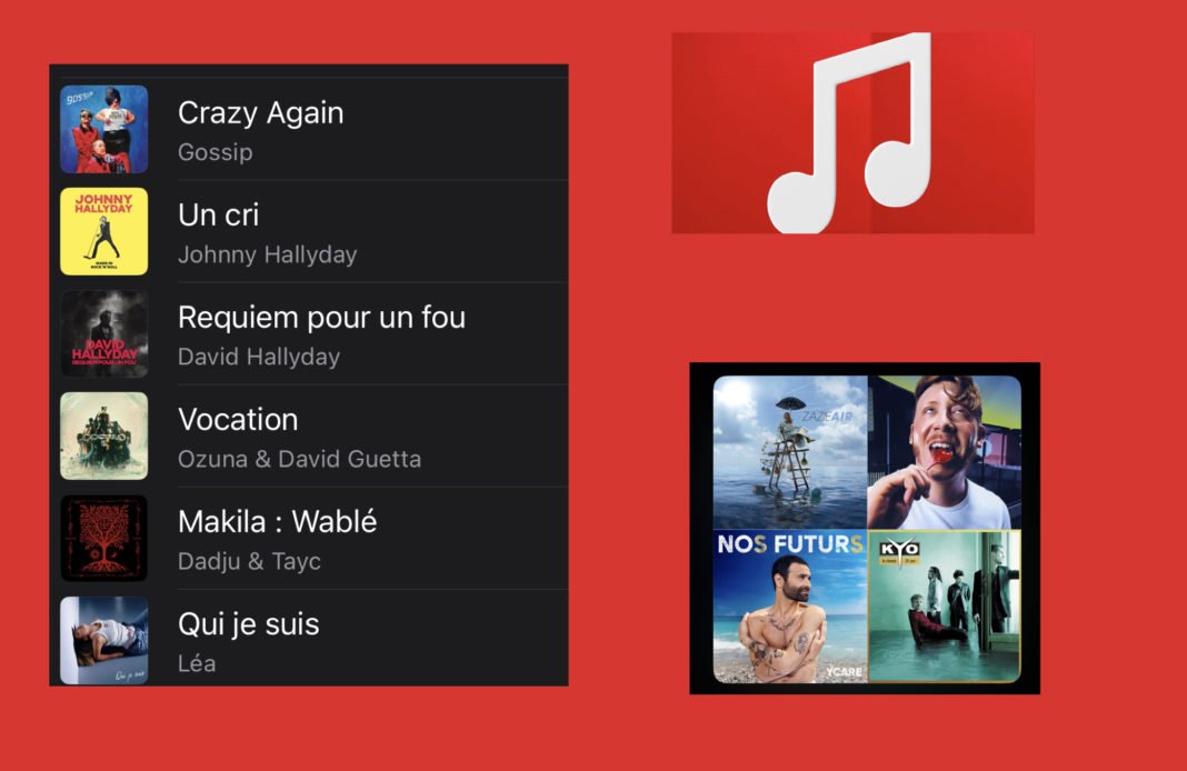 selection-musicale - sorties musicales - novembre 2023 - David Hallyday - Eddy de Pretto - Dadju Tayc -