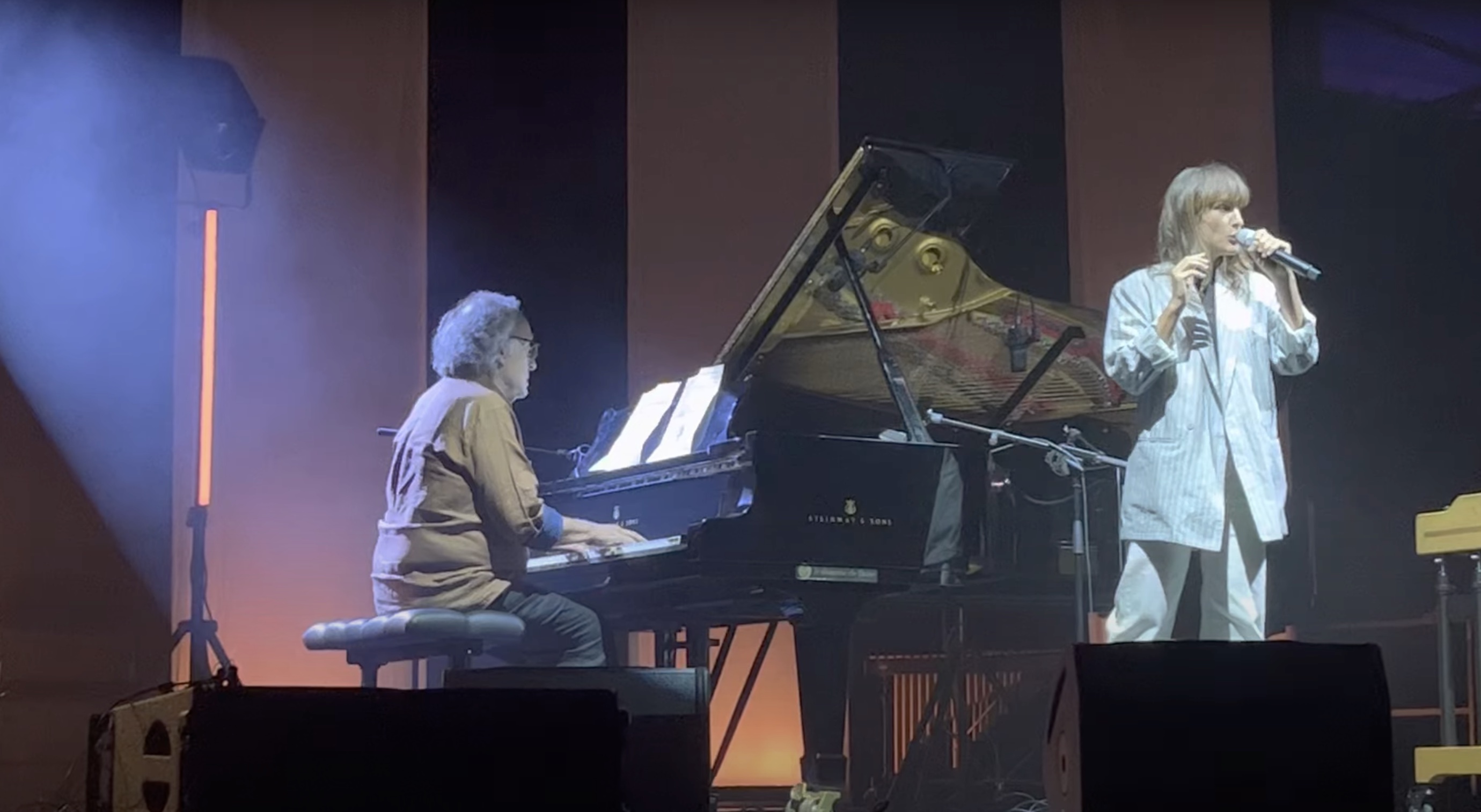 Jean Pierre Armanet - Juliette Armanet - duo - les moulins de mon coeur - festival -