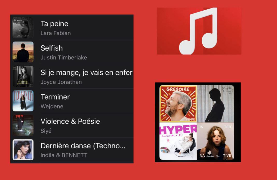 selection musicale - sorties musicales - Justin Timberlake - Wejdene - Siyé -