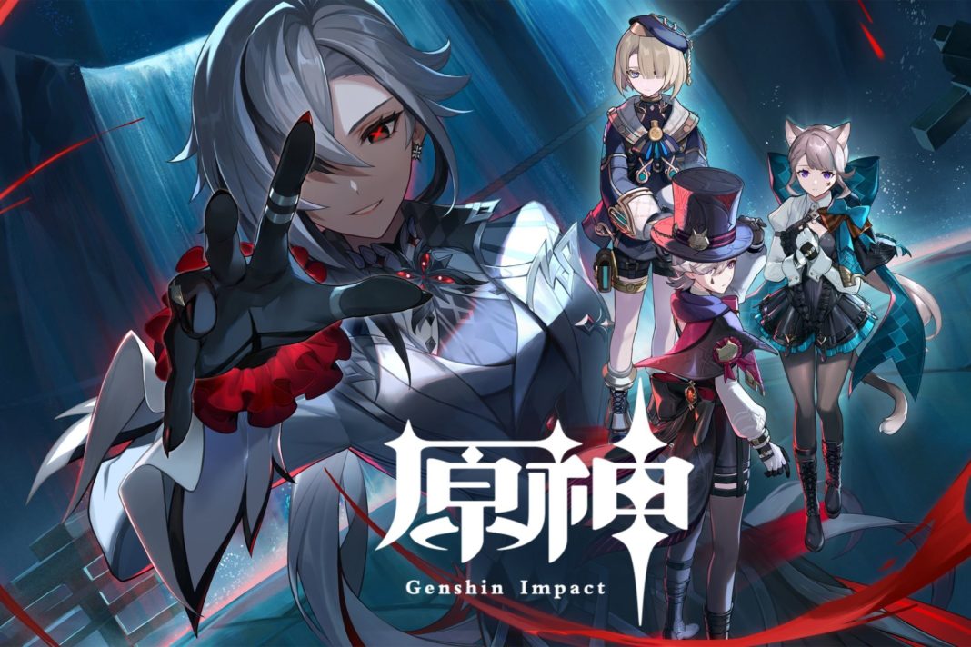 genshin impact arlechino playstation 5 pc smartphone ios android jeu video rpg jeu de roles monde ouvert microtransactions mihoyo hoyoverse ps4