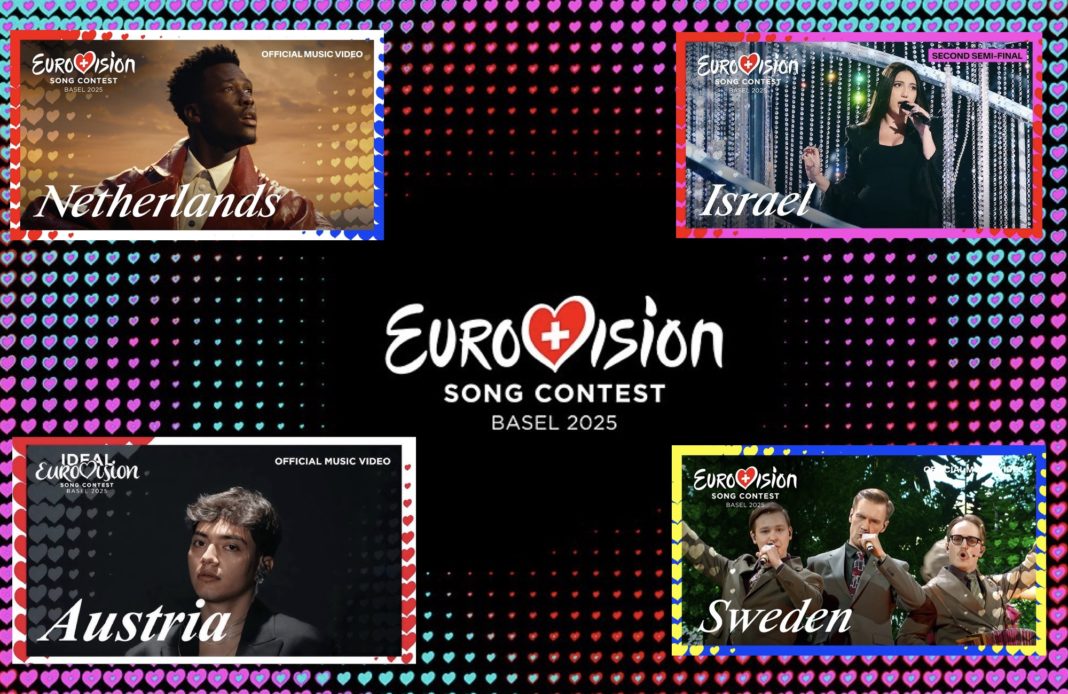 Eurovision 2025 - favoris -