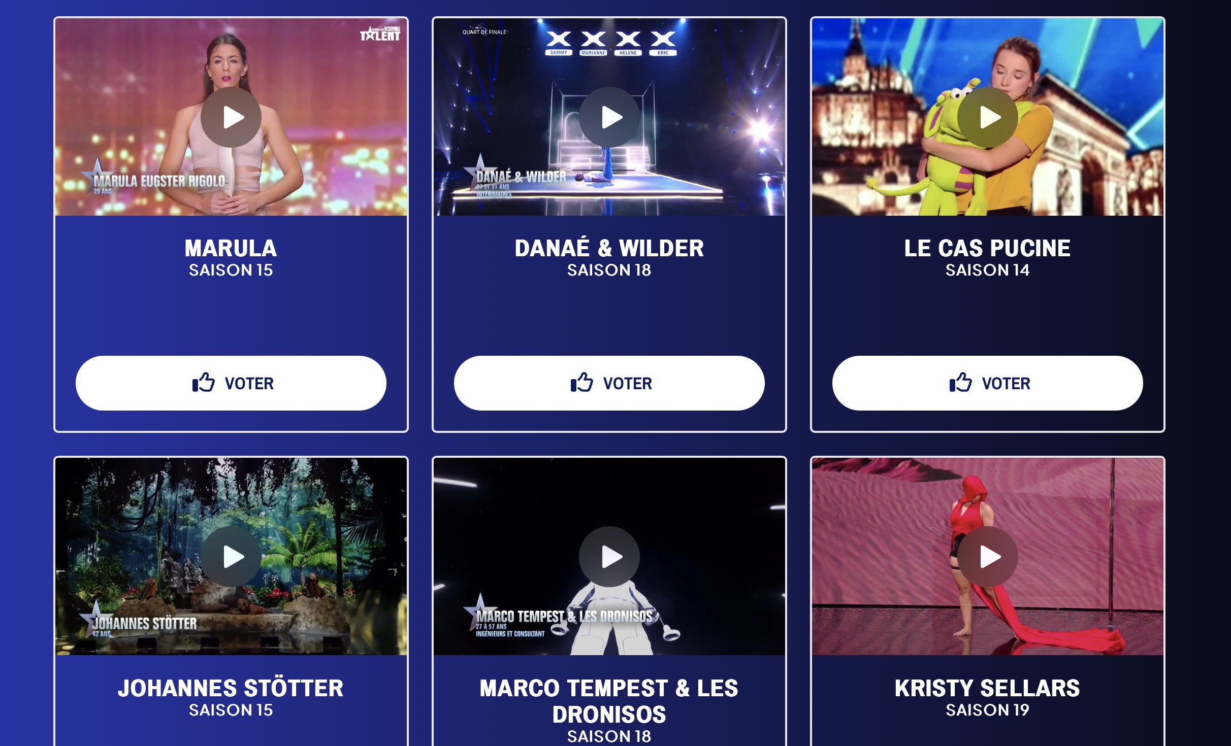 La france a un incroyable talent - 20 ans - M6 -