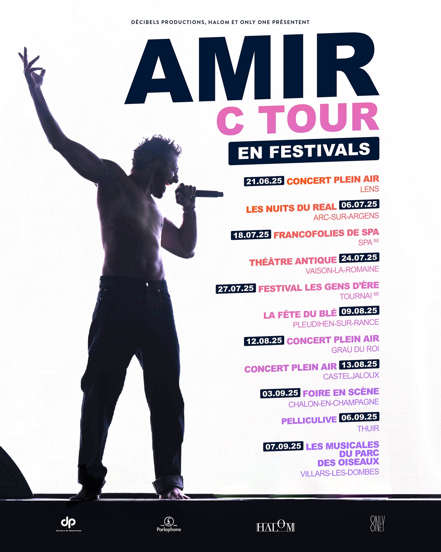 Amir - Amir C Tour Festivals