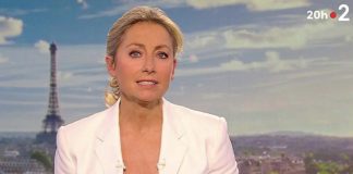 Anne Sophie Lapix - JT - France 2 - 20 heures -