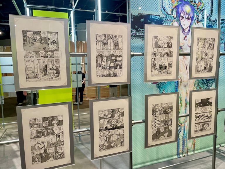 masamune shiro manga anime black magic appleseed orion ghost in the shell illustration dessin exposition tokyo japon