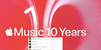 Apple Music - 10 ans - anniversaire - classement -