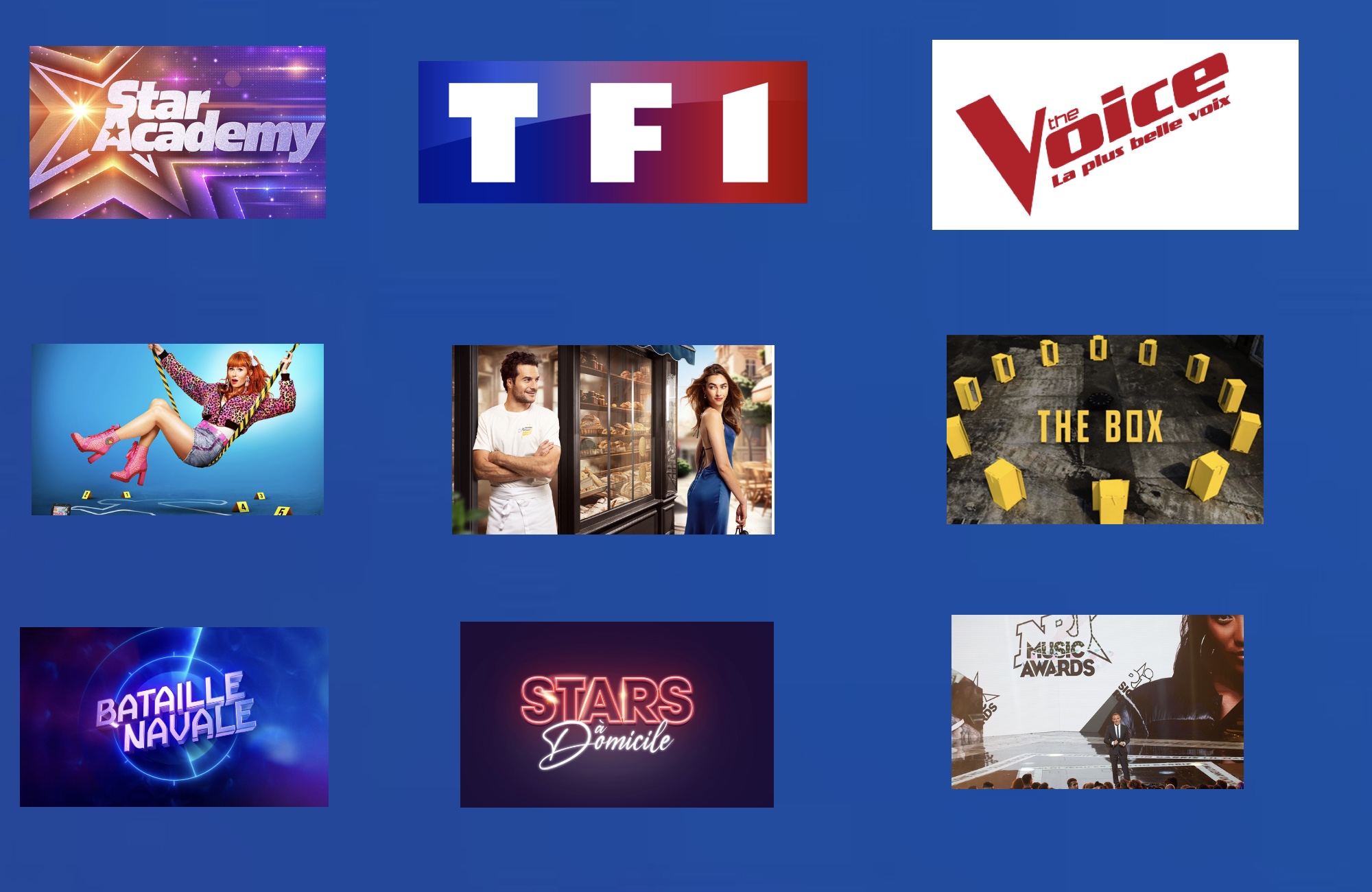 TF1 - rentrée 2025 - programme tv 