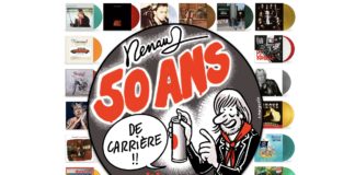 Renaud - 50 ans carrière - vinyles couleur -