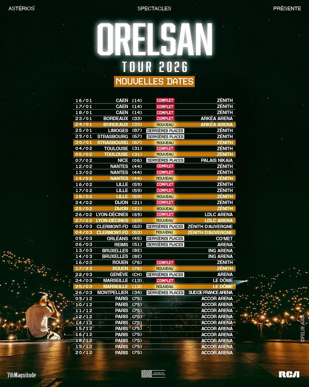 Orelsan - Tour 2026 -