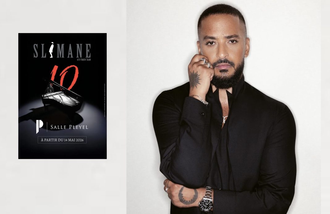 Slimane - Salle Pleyel - concerts - 10 ans -