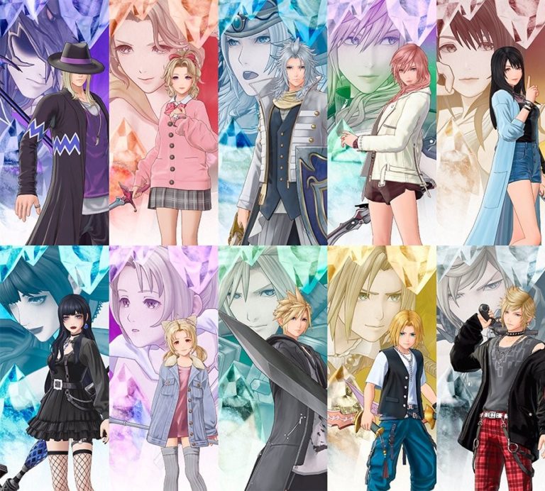 final fantasy dissidia duellum square enix jeu de role combat tokyo smartphones