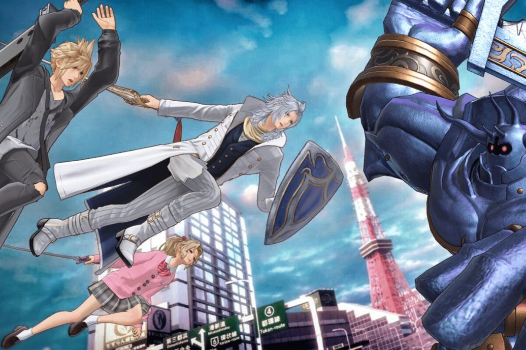 final fantasy dissidia duellum square enix jeu de role combat tokyo smartphones