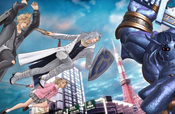 SquareEnix annonce un Final Fantasy Dissidia bling-bling dans le Tokyo contemporain final fantasy dissidia duellum square enix jeu de role combat tokyo smartphones
