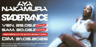 Aya Nakamura - Stade de france - concerts -