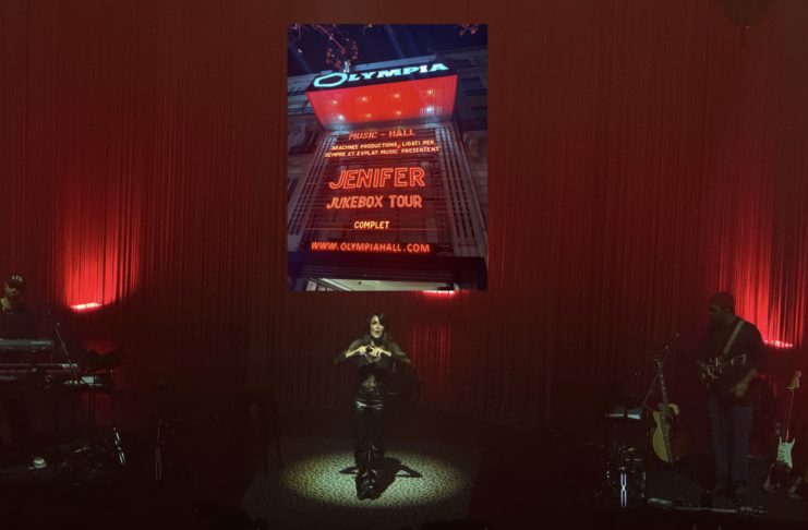 Jenifer fait vibrer la scène de l’Olympia avec son « Jukebox Tour » : On y a assisté Jenifer - Jukebox tour - Olympia -