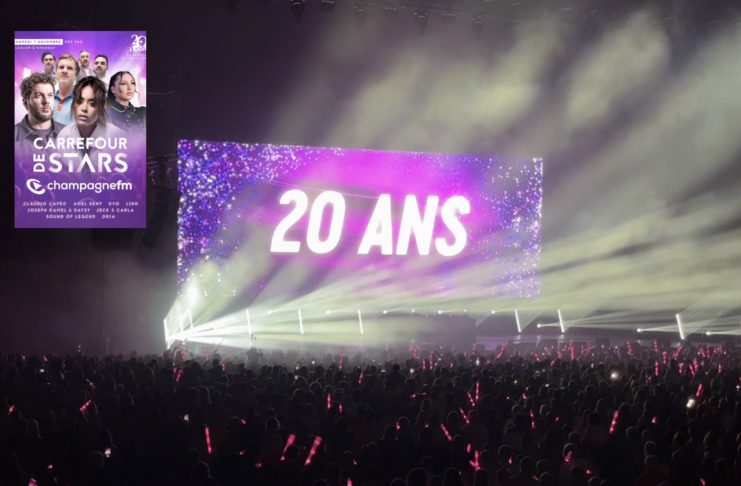 Un Carrefour de stars festif pour célébrer les 20 ans du Millesium d’Epernay : On y a assisté Champagne FM - Carrefour de stars - 20 ans - Millésium - Epernay -