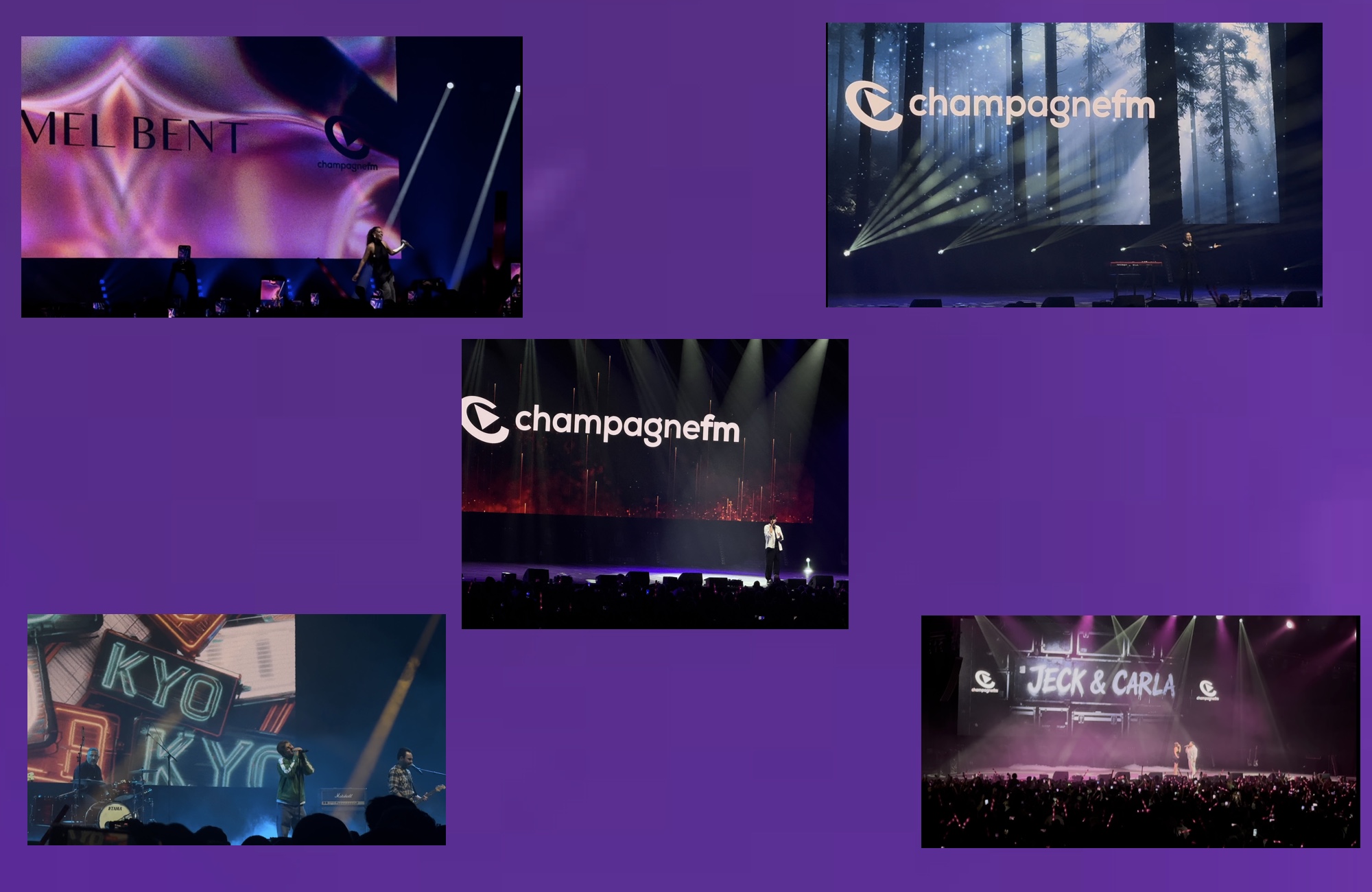 Champagne FM - Carrefour de stars - 20 ans - Millésium - Epernay -