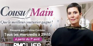 Cristina Cordula reprend les rênes du petit écran avec « Cousu main » sur RMC Life Cousu main - RMC Life - Cristina Cordula