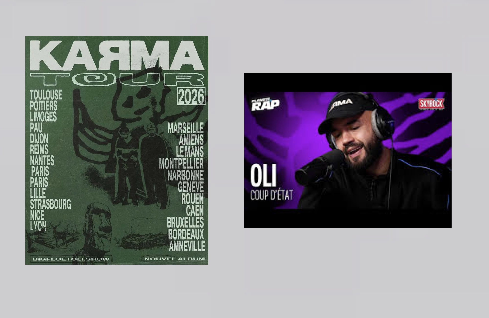 Karma tour - oli solo