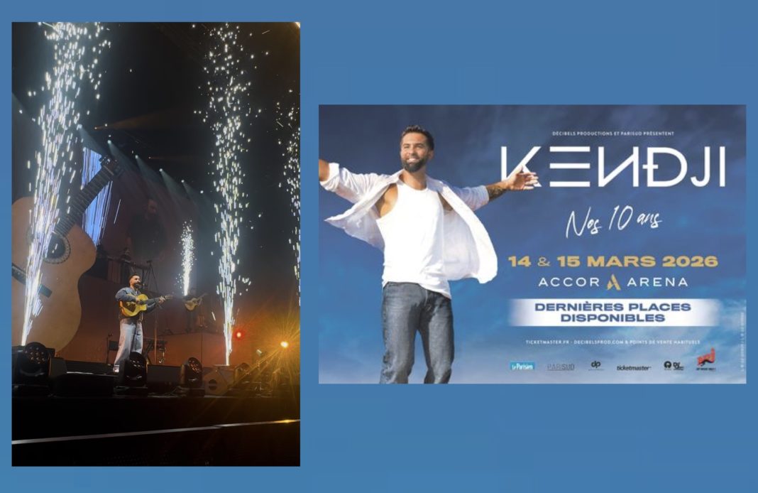 Kendji Girac - Accor Arena - A nos 10 ans -
