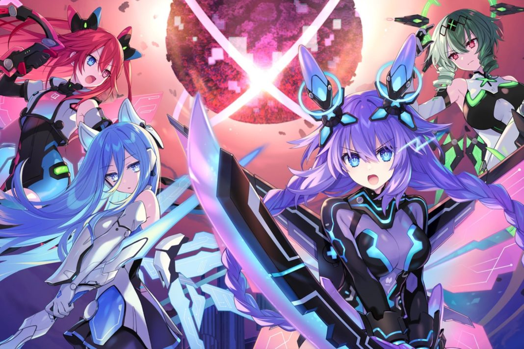neptunia unlimited compile heart ps5 playstation nintendo switch 2 jeu de role rpg jrpg parodie idea factory neptune noire vert blanc