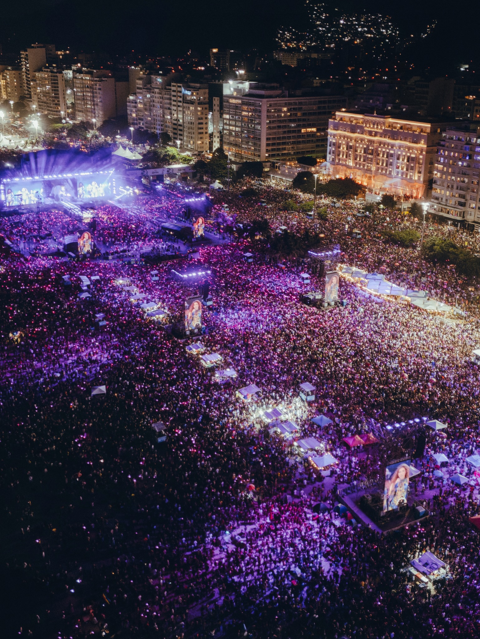 Shakira - Rio de Janeiro - concert - Copacabana