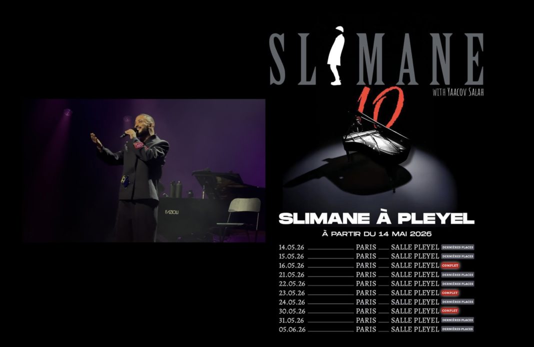 Slimane - piano voix - Salle Pleyel Slimane - piano voix - Salle Pleyel