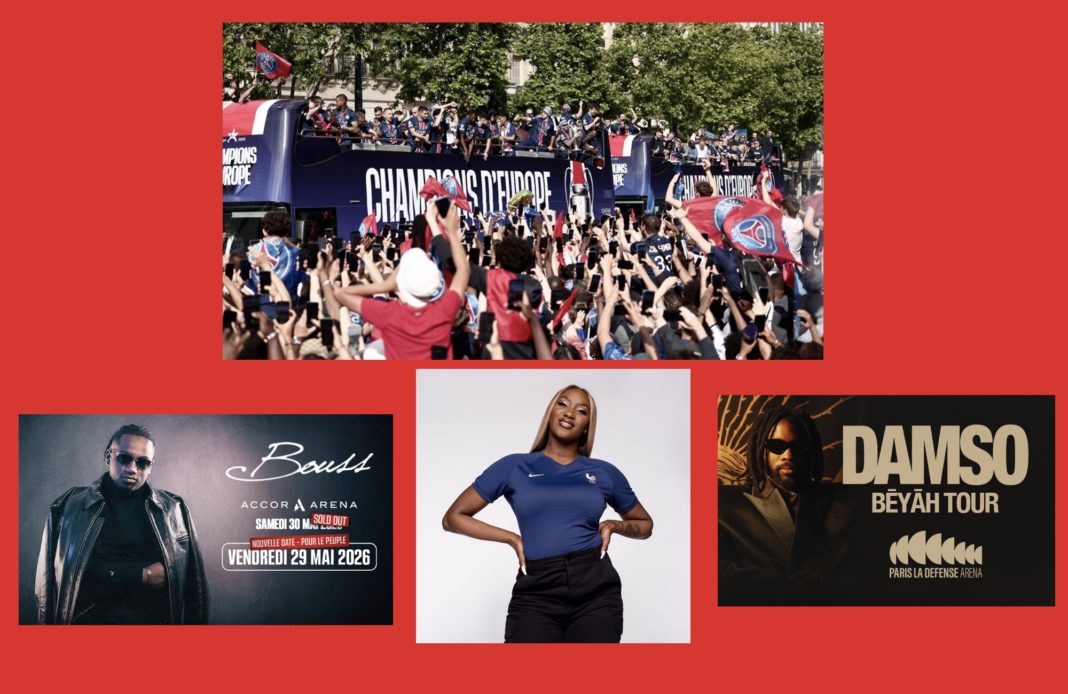 PSG - Arsenal - Ligue des champions - Aya Nakamura - Damso - Bouss -