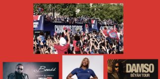 PSG - Arsenal - Ligue des champions - Aya Nakamura - Damso - Bouss -