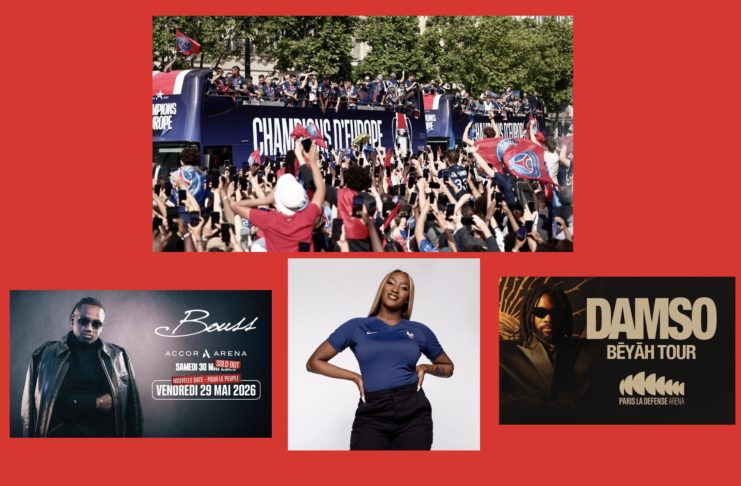 PSG - Arsenal - Ligue des champions - Aya Nakamura - Damso - Bouss -