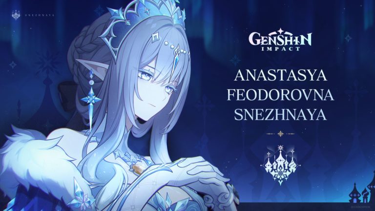 genshin impact fontaine mihoyo hoyoverse playstation 5 sandrone columbina citlali charlotte snezhnaya tsarista Anastasya Feodorovna Snezhenaya russie