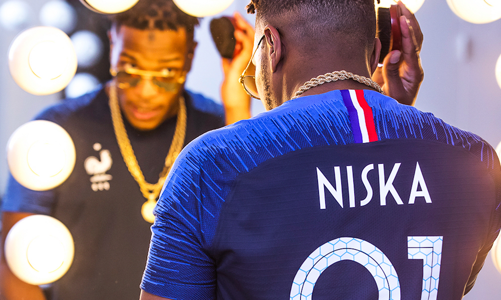 Niska - foot - equipe de france