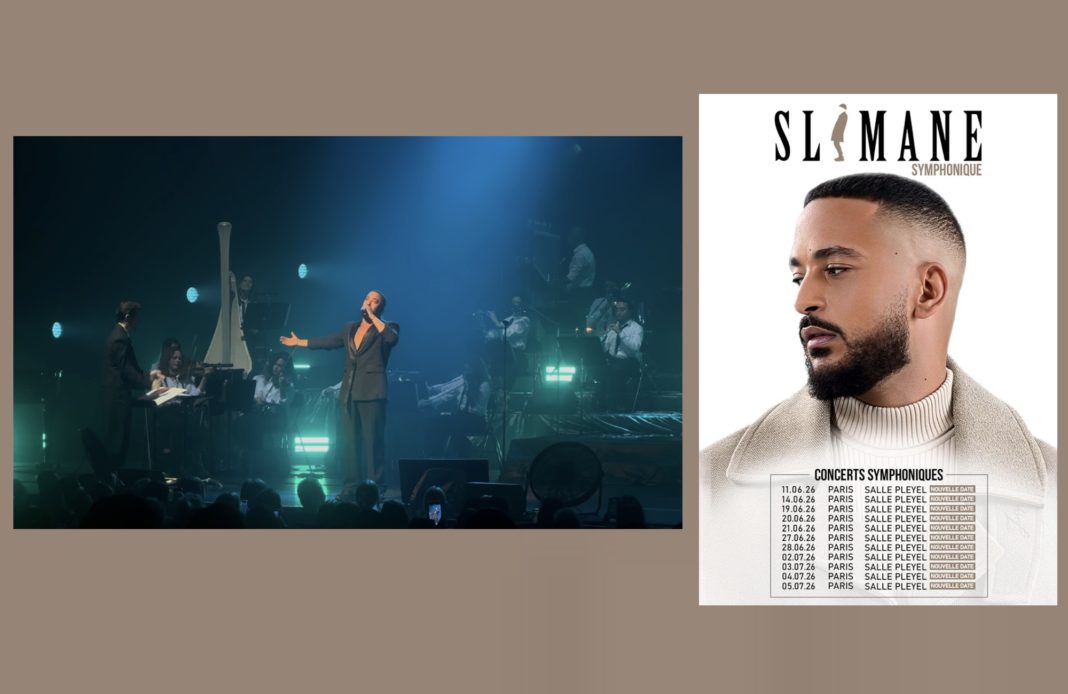 Slimane - concerts symphoniques - Salle Pleyel -