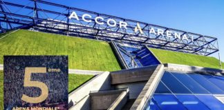 L’Accor Arena de Paris classée au Top 5 mondiale des meilleures arenas du monde Accor Arena Paris -