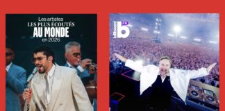 Billboard - top écoutes 2026 - Bad Bunny - David Guetta -