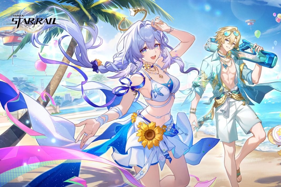 honkai star rail mihoyo hoyoverse rpg jrpg jeu de role free to play tour par tour ios android ps5 jeu video pc planarcadia robin aventurine perle