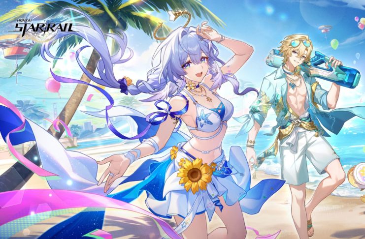Robin et Aventurine reviennent pour les vacances de Honkai Star Rail en 4.5 honkai star rail mihoyo hoyoverse rpg jrpg jeu de role free to play tour par tour ios android ps5 jeu video pc planarcadia robin aventurine perle
