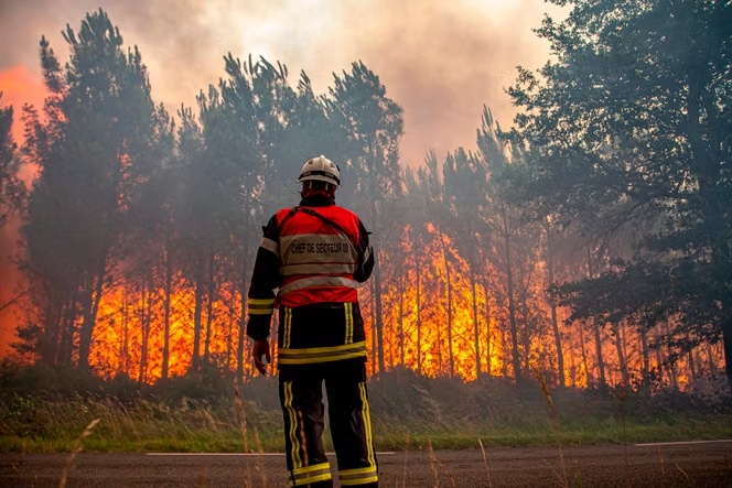 Incendies Bordeaux - pompiers -