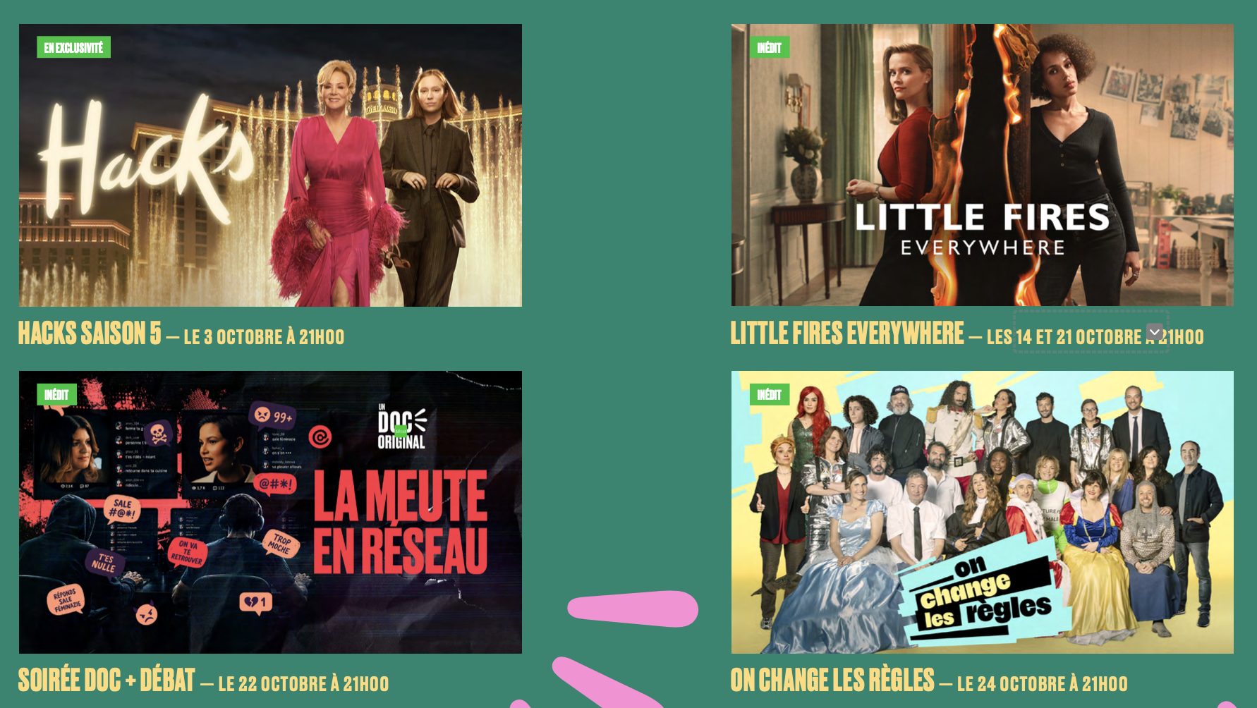 Téva - anniversaire - 30 ans - programme tv